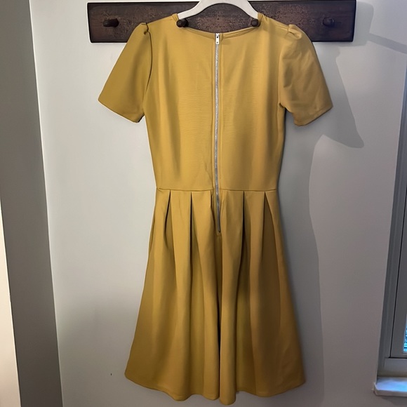 LuLaRoe Amelia Dress with back zip and pockets!!! - Picture 2 of 2